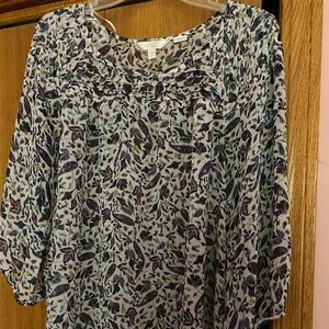 LC Lauren Conrad Tops - Lauren Conradsize XXL Floral Blouse LC Lauren Conrad Tops - Lauren Conradsize XXL Floral Blouse
